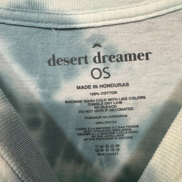 Butterfly Moon tiedye T-shirt size 2XL - Picture 4 of 4